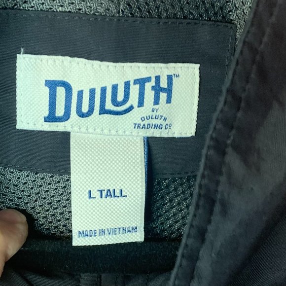 Duluth Lightweight Grab Jacket Men’s Tall Size LT 100% Nylon Full Zip 64615 Fall - Picture 5 of 7